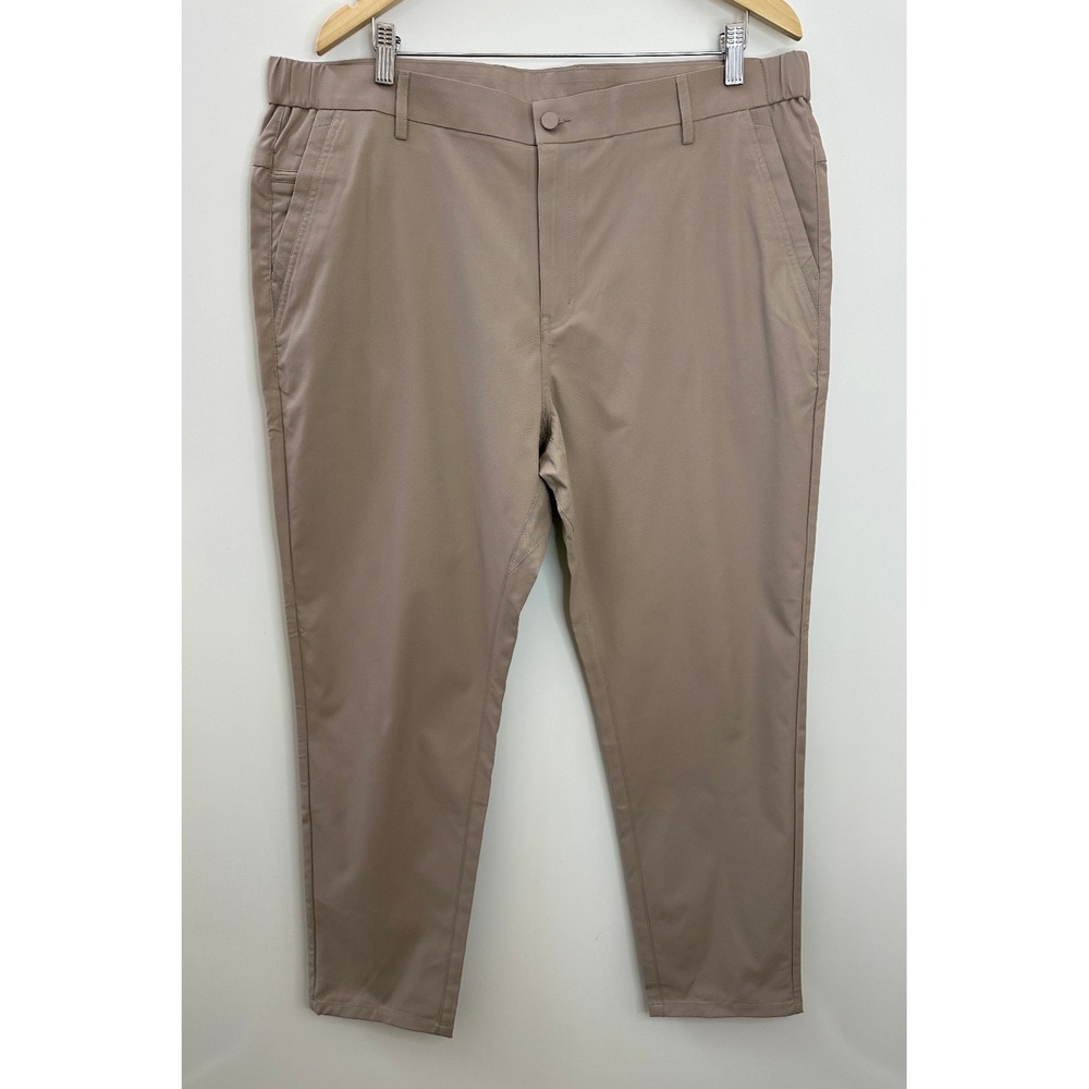 Jack Archer Jetsetter Tech Pants Slim Fit 38 x 30 Oak Khaki Travel Performance - Picture 2 of 12